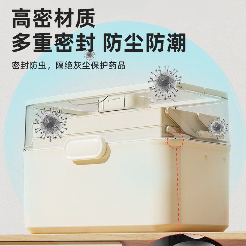 美术工具箱家用多功能画画工具万能物收纳折叠学生整理箱收纳盒