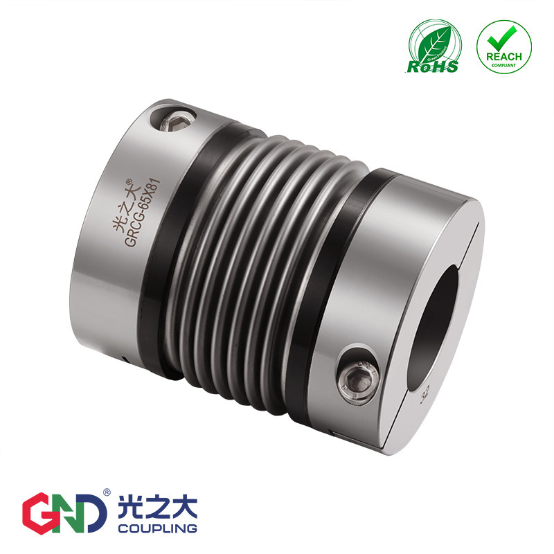 GRCG不锈钢波纹管联轴器伺服马达步进电机连接轴弹性连轴器高精密