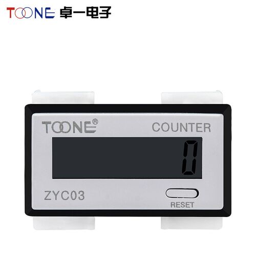 卓一小型电子式计数器ZYC03-8L数显8H 8AL 8VL 8VH无电压自带电源