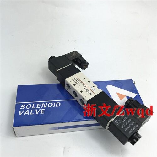 电磁阀4V130C-06/4V230C-08/4V330C-10 4V230E P三位五通