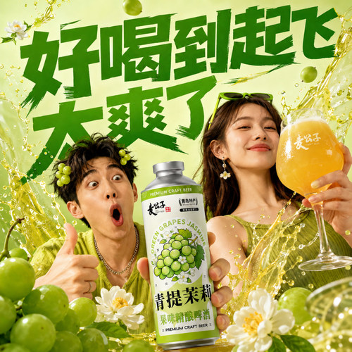 青岛特产精酿啤酒礼盒装