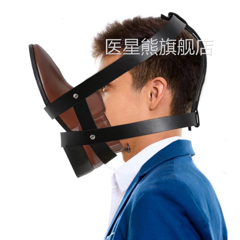 sm道具情趣用品头套成人夫妻绑重口味头戴鞋子皮调教另类性玩捆具