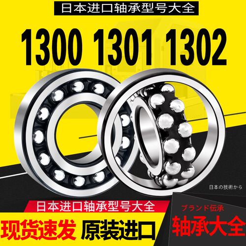 ZCY调心球轴承1300 1301进口1302日本1303 1304双列1305ATN锥度K