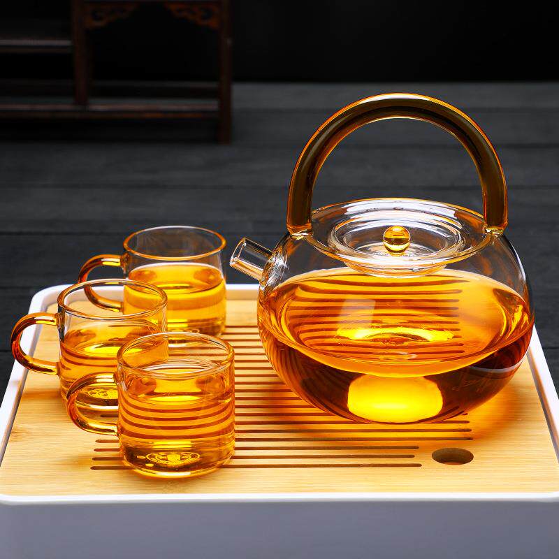 加厚耐热高温玻璃提梁壶电陶炉煮茶器泡茶家用煮茶壶普洱功夫茶具