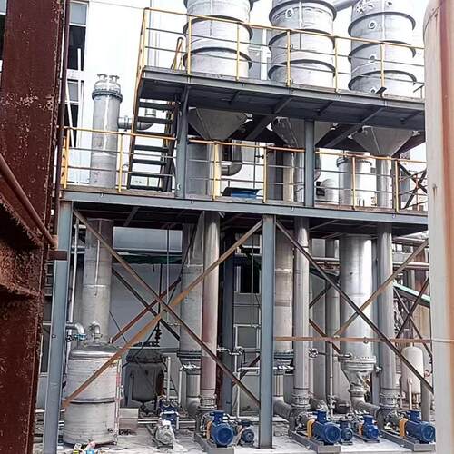 高盐废水处理钛效蒸器材三效蒸发结晶器硝酸铵m1多vr废水发蒸发器