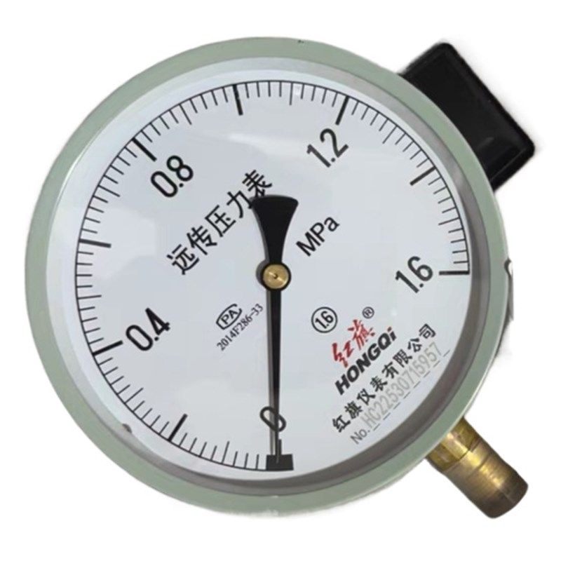 中国红旗电阻远传压力表水泵恒压供水变频器远程表YTZ150 -1.6MPA