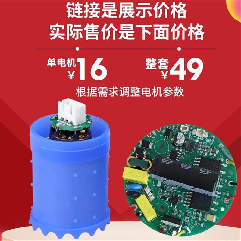 高速无刷马达12V24V220V吹风机家用电器定制气泵微型马达变频
