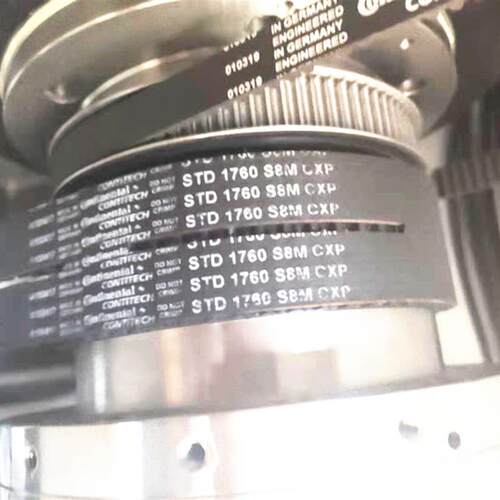 STD1624 -S8M-45宽开槽CXP哈挺机床主轴同步带德国CONTITECH马牌
