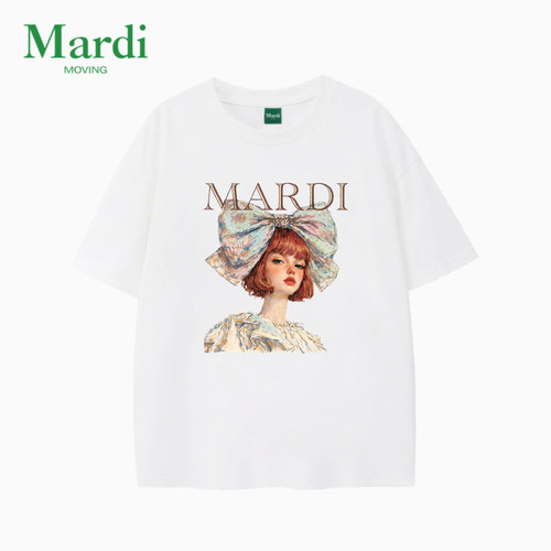 MardiMoving纯棉短袖女T恤