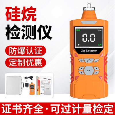 硅烷0-10ppm气体检测仪高精度可携式有毒有害气体泄漏浓度警报器