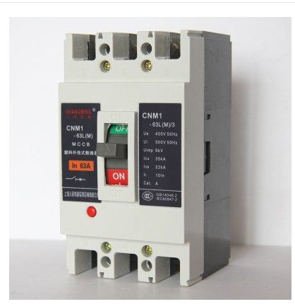柏立 塑壳断路器CM1-100L/3300 100A塑壳断路器 100A塑壳式断路器