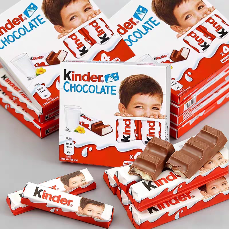 进口kinder健达牛奶夹心巧克力
