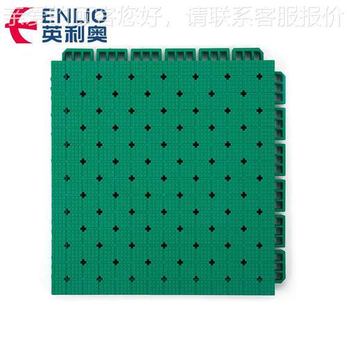（ENLIO） SES橡胶弹性地板澳运3*3篮球运动地板 专业级