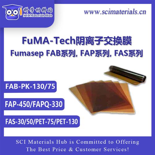Fumasep FAB-PK-130,德国FuMA-Tech阴离子交换膜,科学材料站