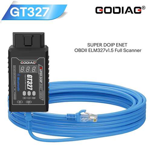 GODIAG GT327  支持DOIP ENET ELM327v1.5蓝牙 4.0 OBD II 扫描仪