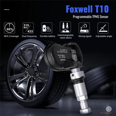 Foxwell T20 可编程通用型胎压传感器315MHz 433MHz 二合一海外版