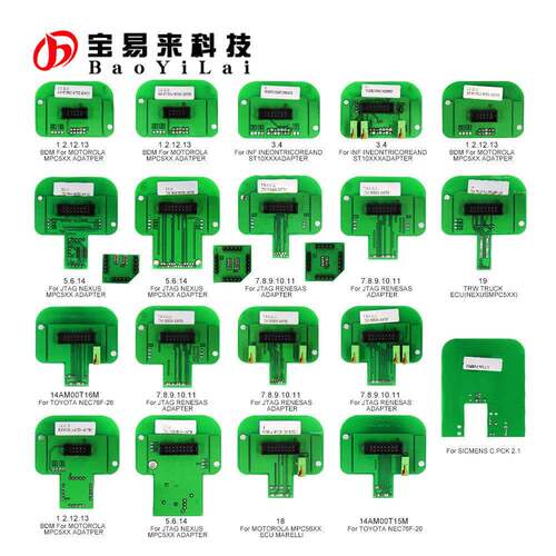 BDM 22 Full Set adapters for K-TAG KESS  KTM 汽车编程22模块