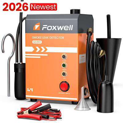 Foxwell SD301烟雾测漏仪 油管泄漏分析仪测试仪 EVAP系统诊断
