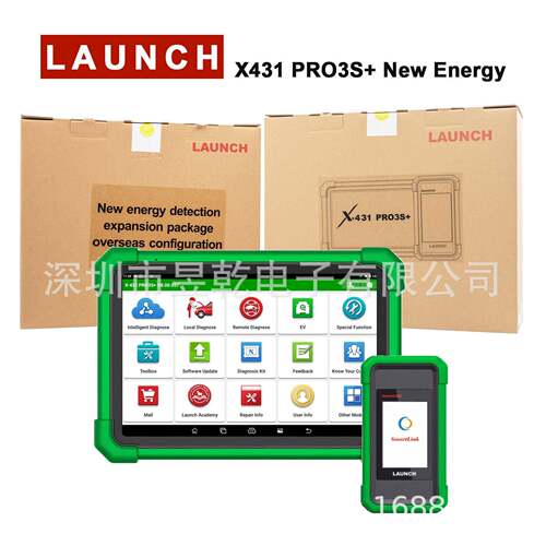 Launch X431 PRO3S+ EV New Energy Electric Diagnostic Scanner