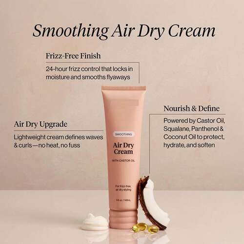 跨境 Smoothing Air Dry Cream for Hair 头发干发霜修护干枯毛躁