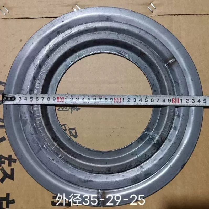 农村柴火灶配件大全锅炉炉箅子柴火灶接灰盒柴火灶炉圈钢板法兰圈
