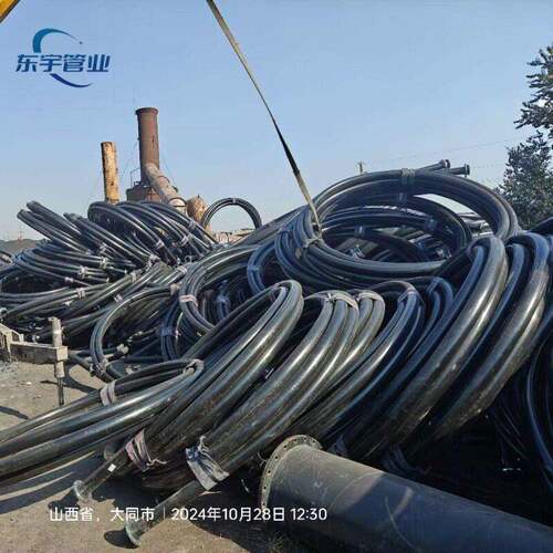 pe钢丝网骨架管全新料聚乙烯天然气管道密封防漏PE排水管