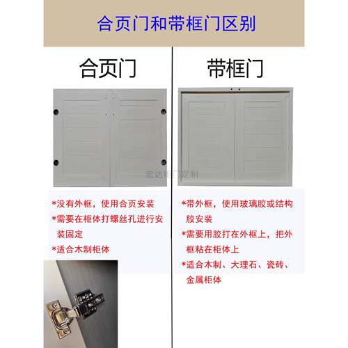 全铝合金柜门定制户外洗脸盆透气格栅百叶窗框架厨柜防水门板