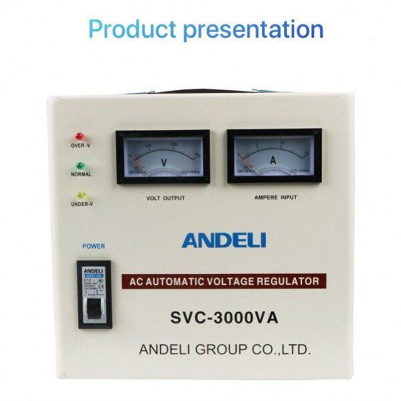 TND(SVC)-3KVA精度相全自动交流稳压器160V~250V安德利集团优选