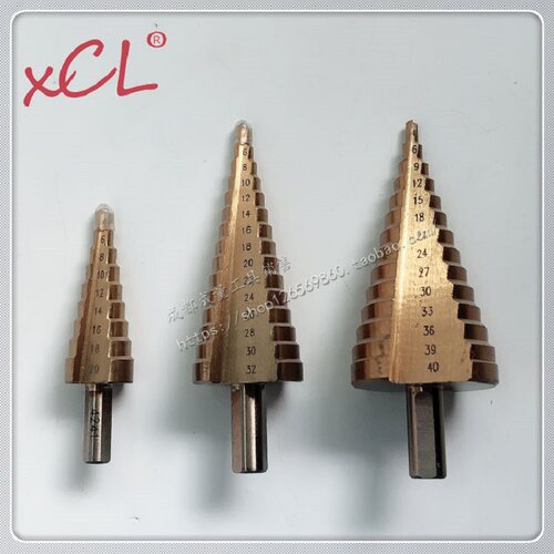 阶梯钻开孔扩孔器宝塔钻台阶钻6-60 4-40  6-38 4-42 6-30 6-35mm