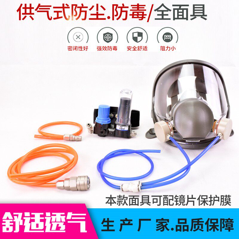 供气式防毒全面具 6800全面罩 防尘化工化学喷漆喷塑供气式面罩