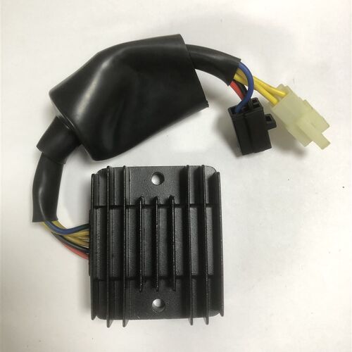 适用本沺机车配件统御整流器WH125-7-8稳压调节器硅整流充电器