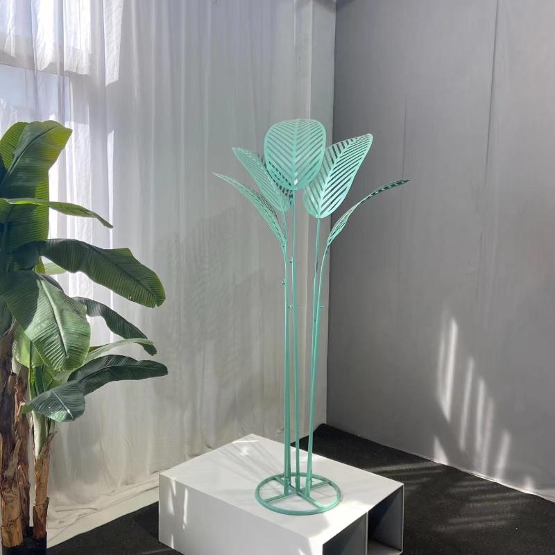 婚庆道具铁艺芭蕉树叶 婚礼舞台布置陈列路引t台店铺橱窗装饰摆件