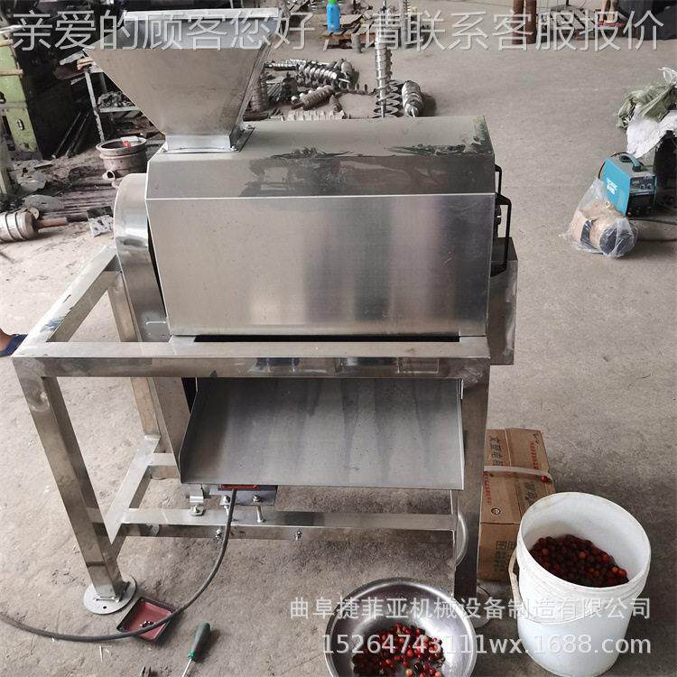 西梅枇杷樱桃黄皮果去核机工业果蔬打浆机果汁果酒果酱加工去核机