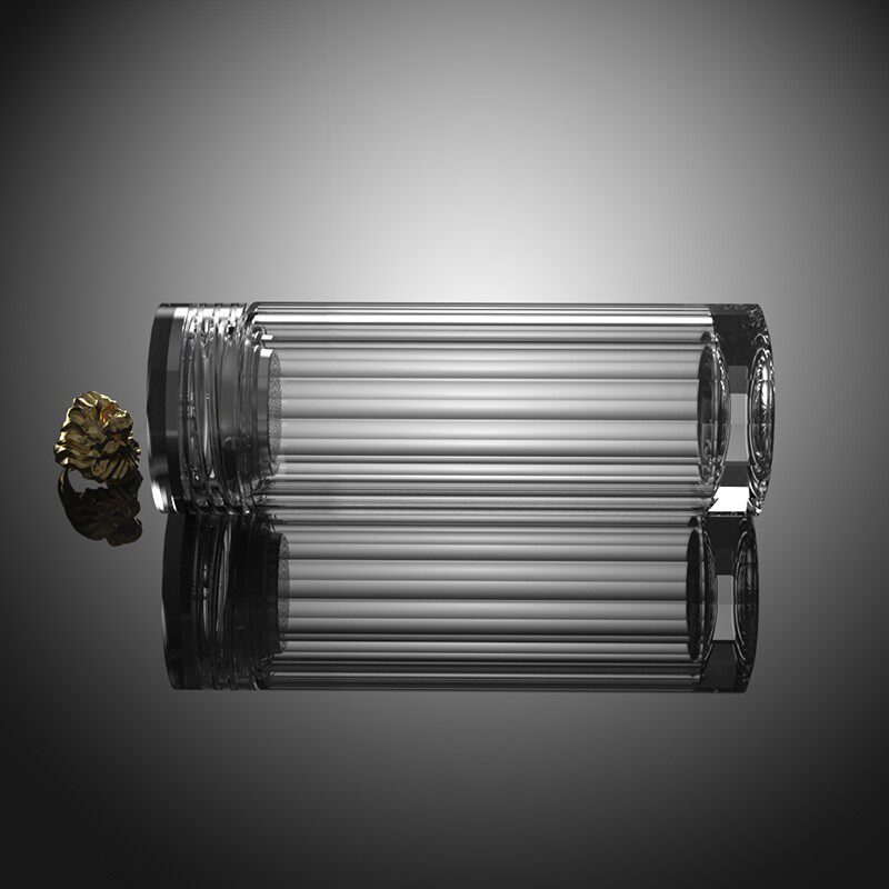 无铅高硼硅单层带茶隔玻璃杯有盖茶杯加厚耐高温男士独特个性水杯