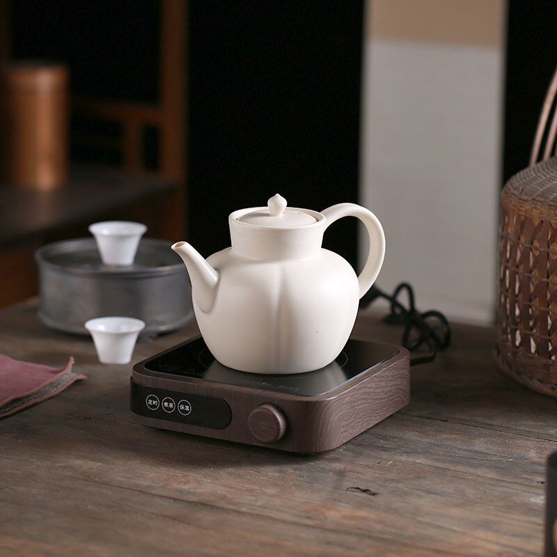 潮汕工夫茶壶陶瓷泡茶家用大号功夫茶具套装过滤烧水电陶炉煮茶壶