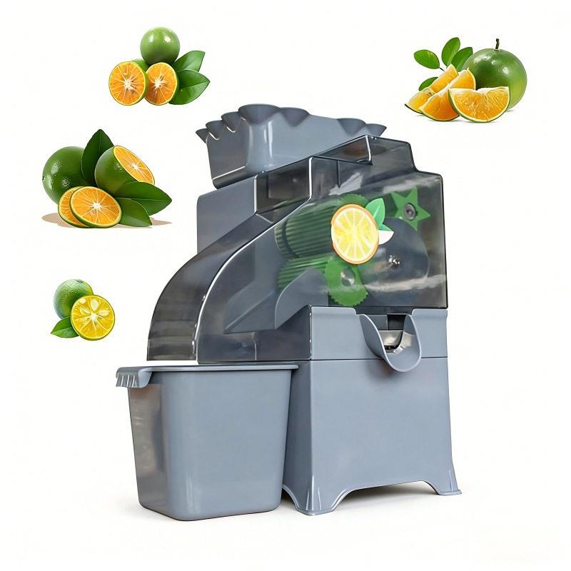 领晶科技新款juicerblender商用柠檬金桔榨汁机全自动榨汁机