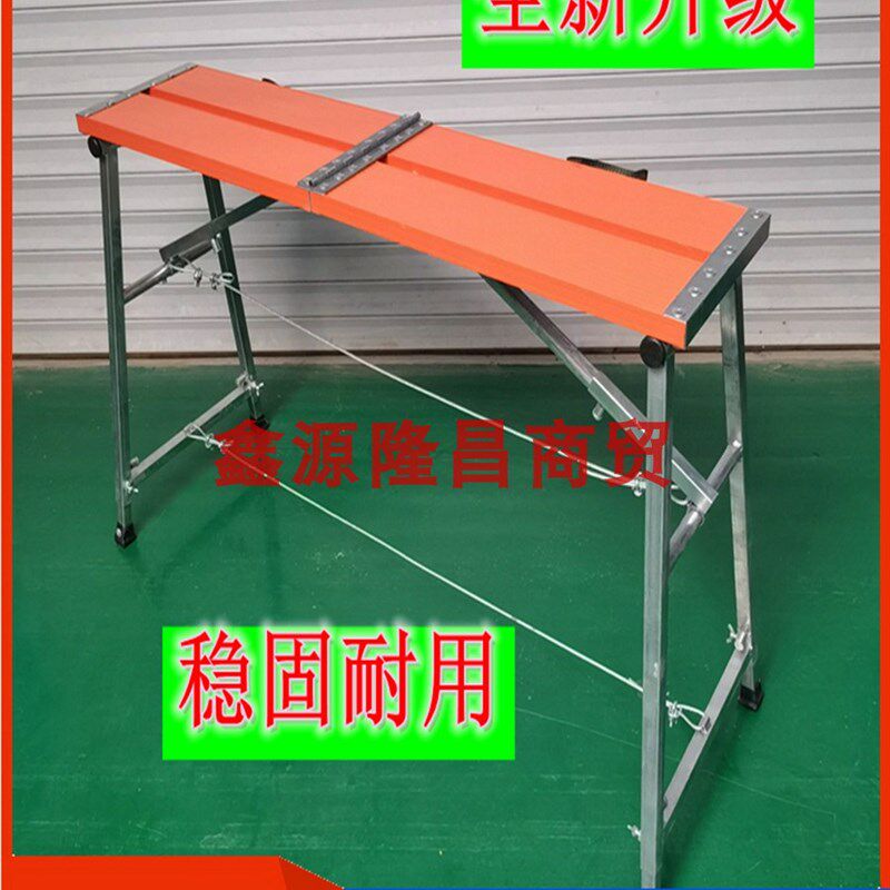 铝合金折叠马凳 装修架凳铝合金凳子 特厚鹰架伸缩升降脚架厂家