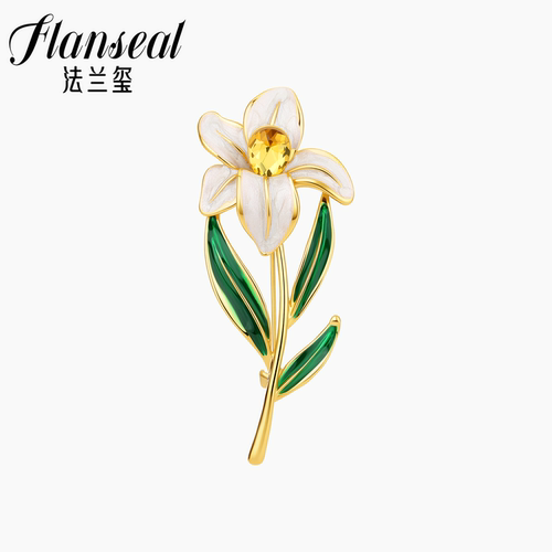 Flanseal原创高档精致时尚胸花针