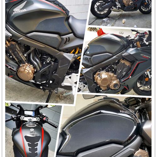 CBR 650R/CB  手工油箱贴 防滑贴 金卡纳透明磨砂橡胶操控骑士
