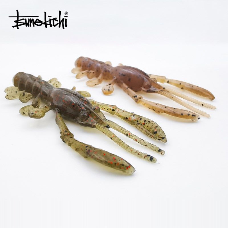 常吉AD虾软饵SCAMPI 3英寸假饵仿生路亚假饵黑坑野钓竞技倒钓无铅