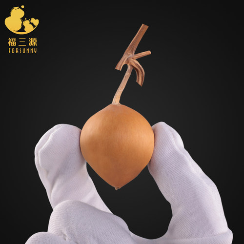 文玩葫芦手把件天然小水滴葫芦手捻异形手盘玩精品老皮摆件带龙头