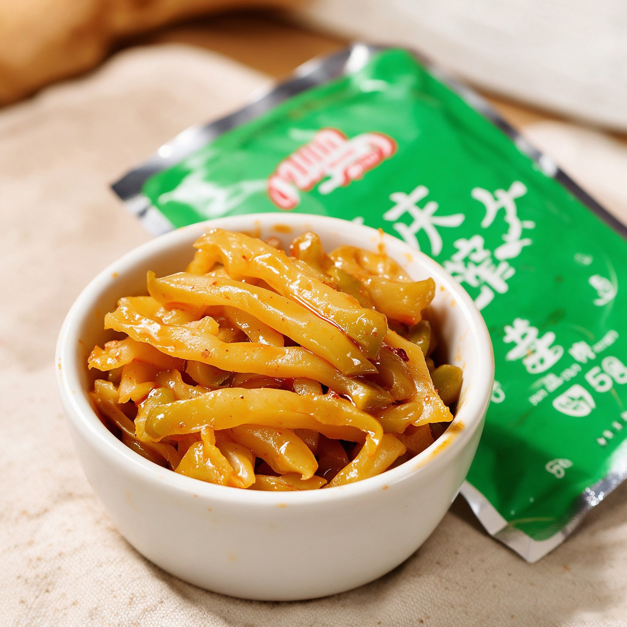 正宗重庆榨菜开味下饭菜特产酱菜萝卜榨菜实惠清淡下饭菜腌制菜x3