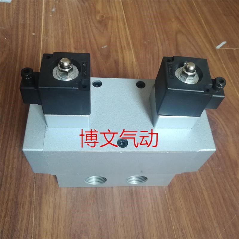 二位五通K25D2H-25电控滑阀 双作用电磁阀G1寸DN25