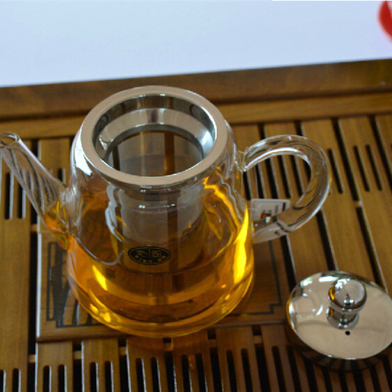 雅风大容量玻璃茶壶不锈钢过滤网冲茶器泡花茶壶耐热电陶炉煮茶器