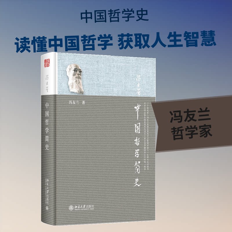 【正版】中国哲学简史 冯友兰经典 中国哲学简史 简明脉络 思想体系 哲学入门 传统文化 文化精髓 学术经典 9787301215692