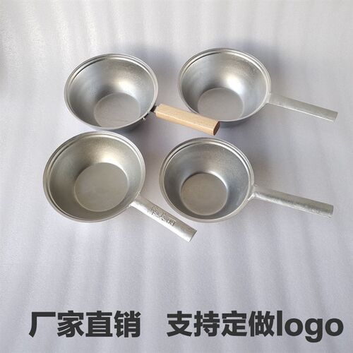纯铝大号水瓢煮米线土豆粉老式加厚水舀子单把手汤锅水勺纯铝水瓢