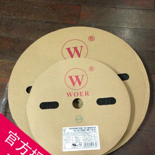 UL认证沃尔无卤环保阻燃热缩套管1 2 3 4 5 6 7 8 9 10 11MM 白色
