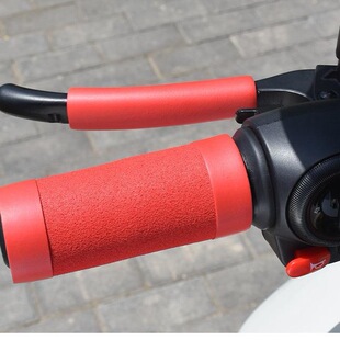 适用铃木海绵车手把套泡沫山地车黄龙保暖减震手把手手柄滑板车