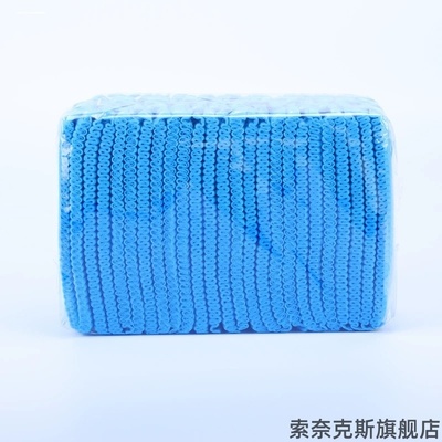 一次性安全帽内衬头盔内胆吸汗透气卫生帽头套里衬蓝色固定式