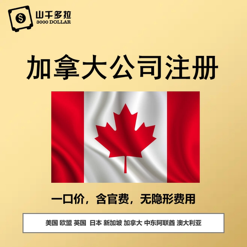 加拿大公司注册/年审/变更/注销境外公司注册